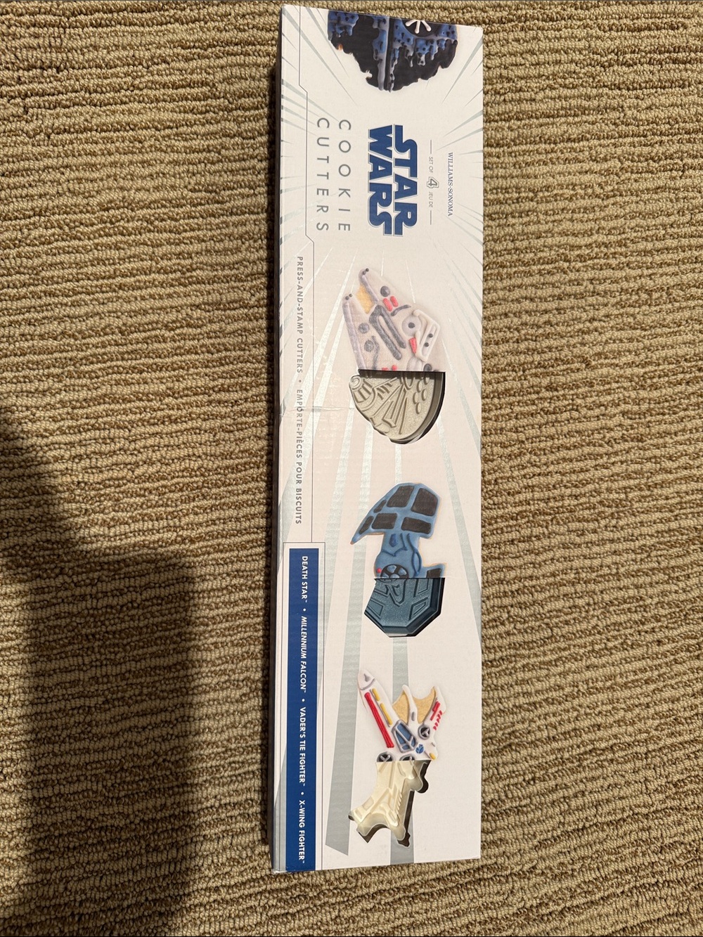 Star Wars Blue, Gray, Cream Cookie Cutter Set